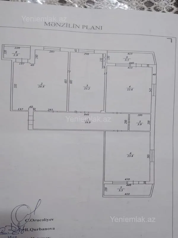 Satılır 3 otaqlı yeni tikili 131 m²