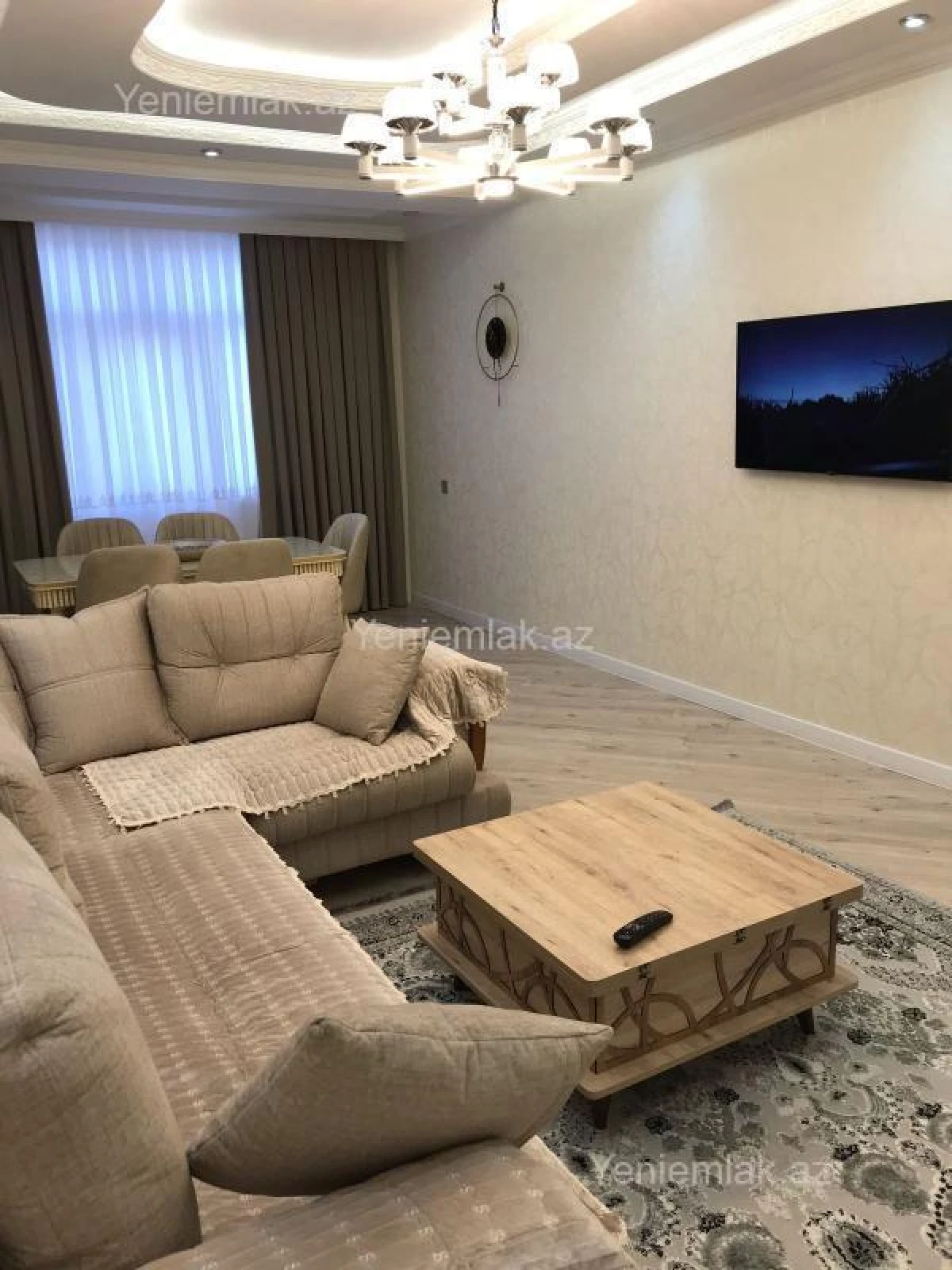 Satılır 2 otaqlı yeni tikili 100 m²