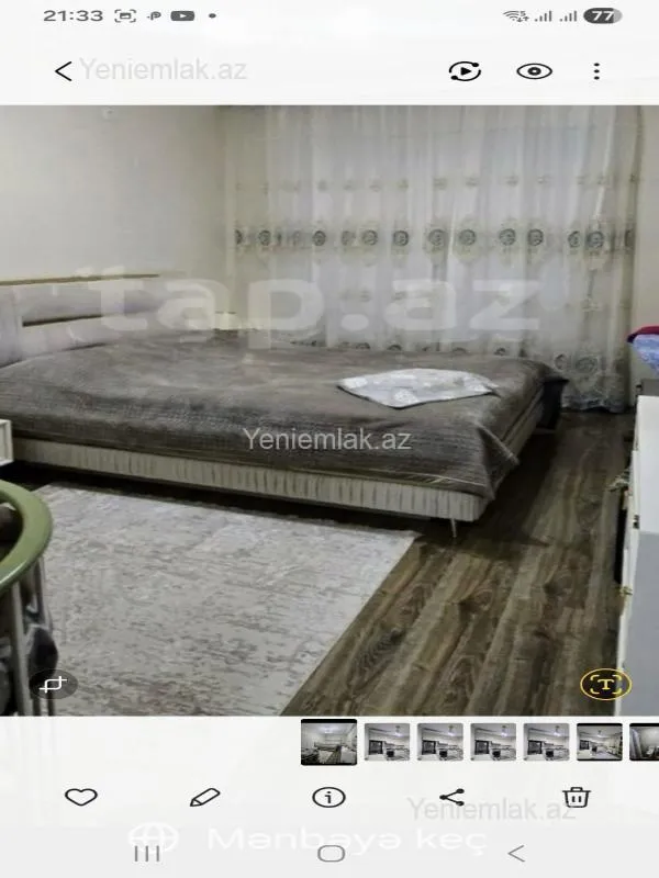Satılır 2 otaqlı yeni tikili 89 m²