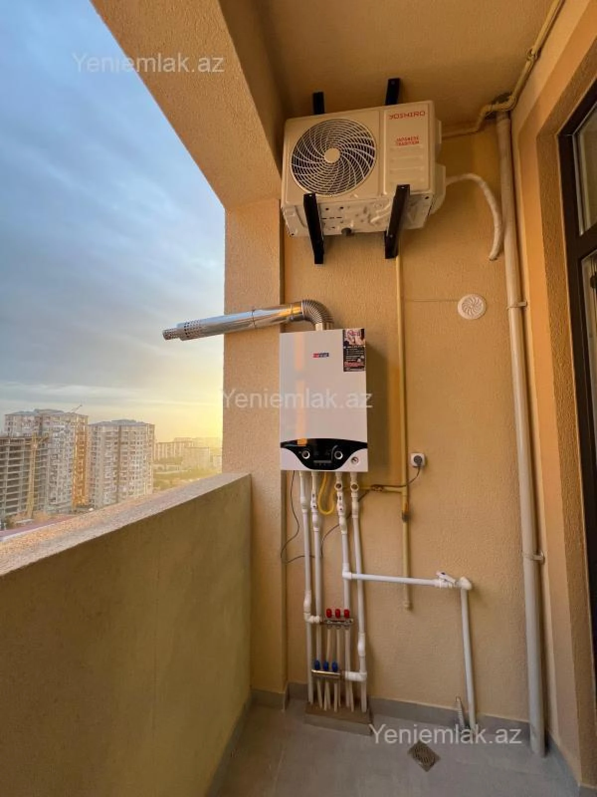 Satılır 2 otaqlı yeni tikili 55 m²