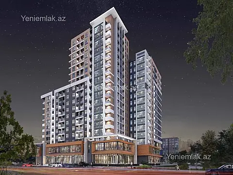 Satılır 3 otaqlı yeni tikili 110 m² — Bakı, Nəsimi 3 otaq 110.00 m²