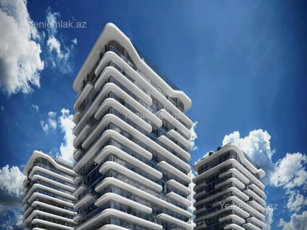 Satılır 1 otaqlı yeni tikili 59.5 m²