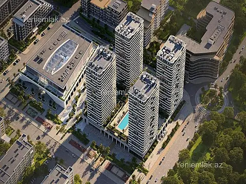 Satılır 1 otaqlı yeni tikili 56.3 m²