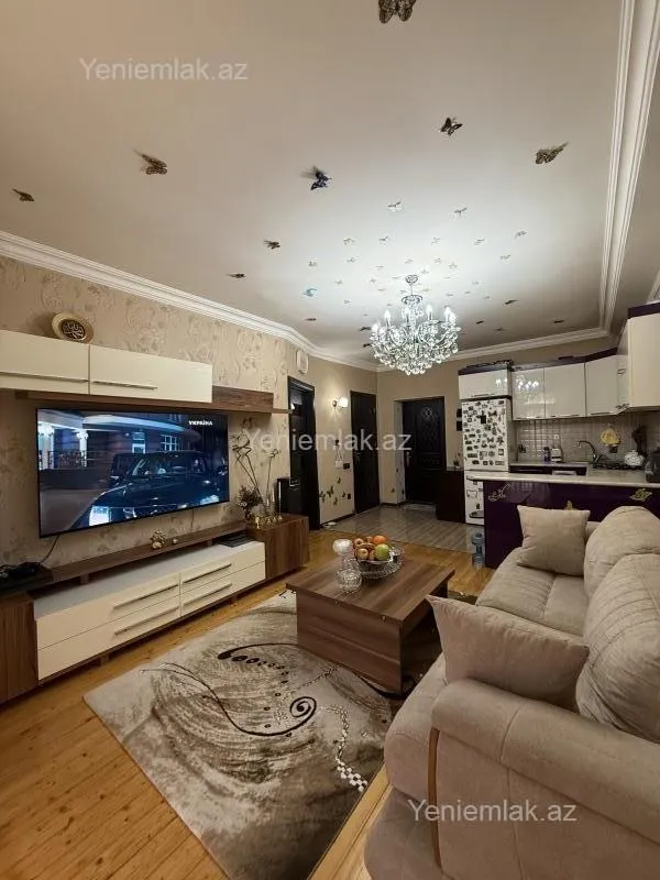 Satılır 2 otaqlı yeni tikili 52 m²