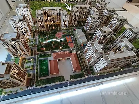 Satılır 2 otaqlı yeni tikili 55 m²