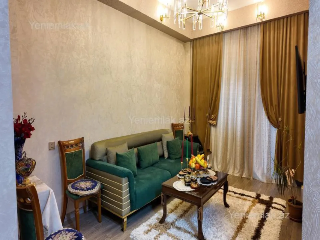 Satılır 2 otaqlı yeni tikili 58 m²