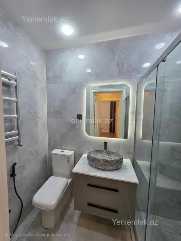 Satılır 2 otaqlı yeni tikili 55 m²