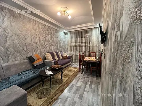 Satılır 2 otaqlı yeni tikili 60 m²