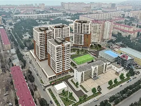Satılır 2 otaqlı yeni tikili 55 m² — Sumqayıt 2 otaq 55.00 m²