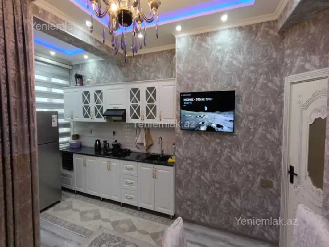 Satılır 2 otaqlı yeni tikili 47 m²