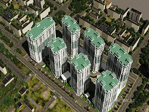 Satılır 2 otaqlı yeni tikili 92.2 m²