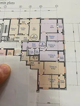 Satılır 2 otaqlı yeni tikili 115 m²