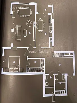 Satılır 2 otaqlı yeni tikili 91 m²