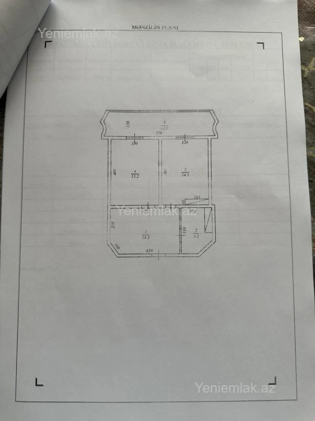 Satılır 2 otaqlı yeni tikili 68 m²