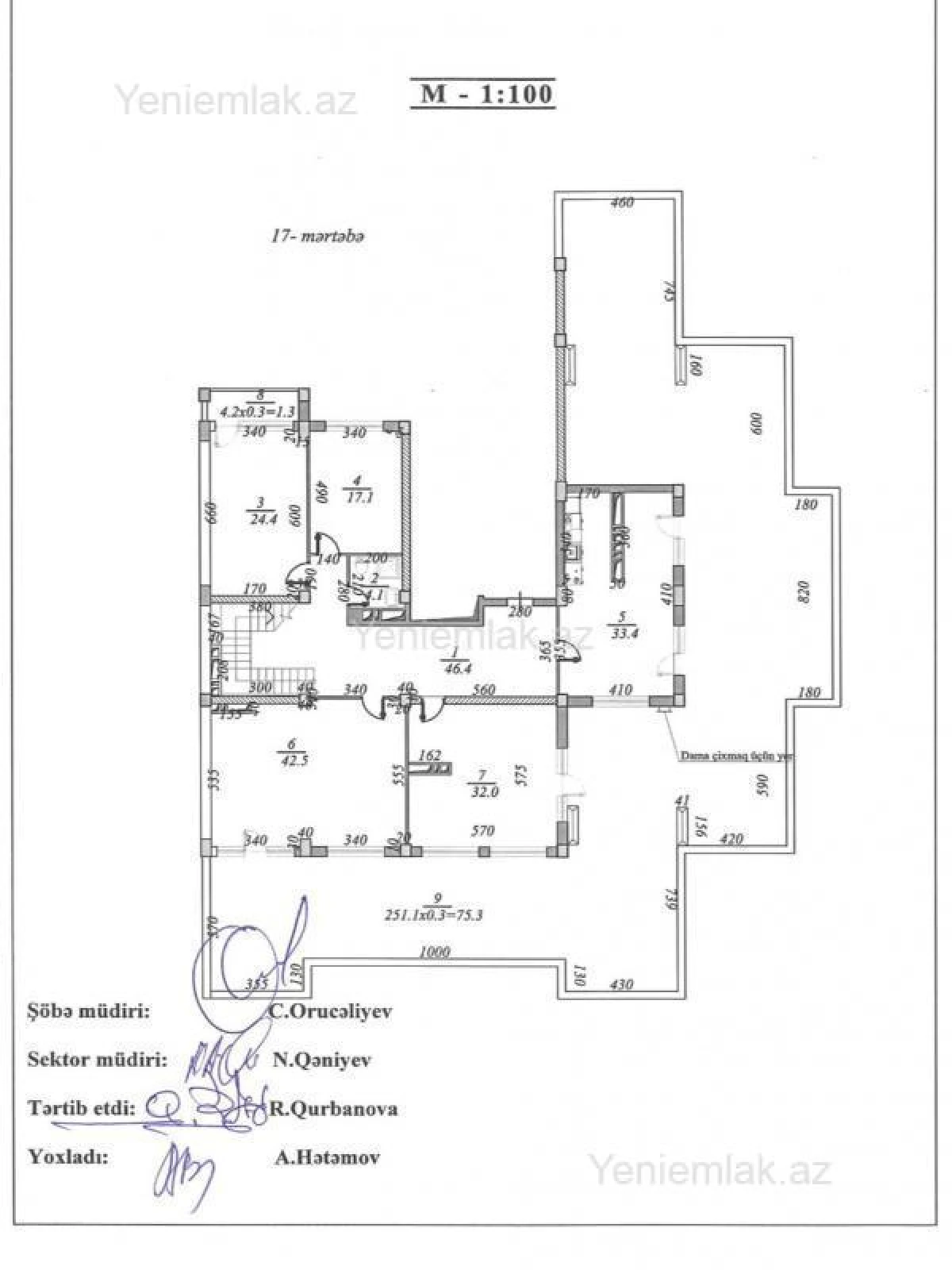 Satılır 6 otaqlı yeni tikili 396 m²