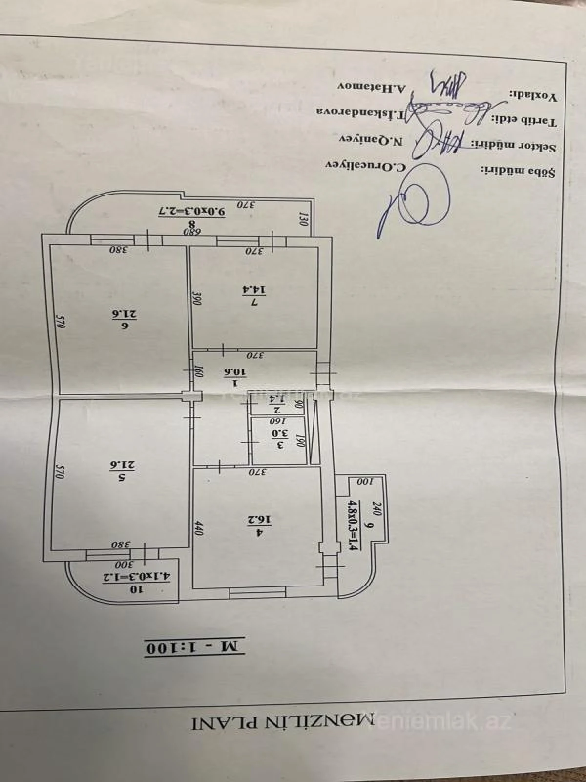 Satılır 3 otaqlı yeni tikili 110 m²
