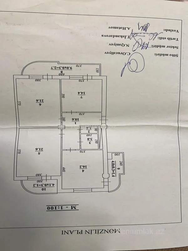 Satılır 3 otaqlı yeni tikili 110 m²