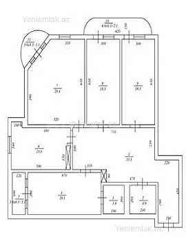 Satılır 4 otaqlı yeni tikili 168 m²
