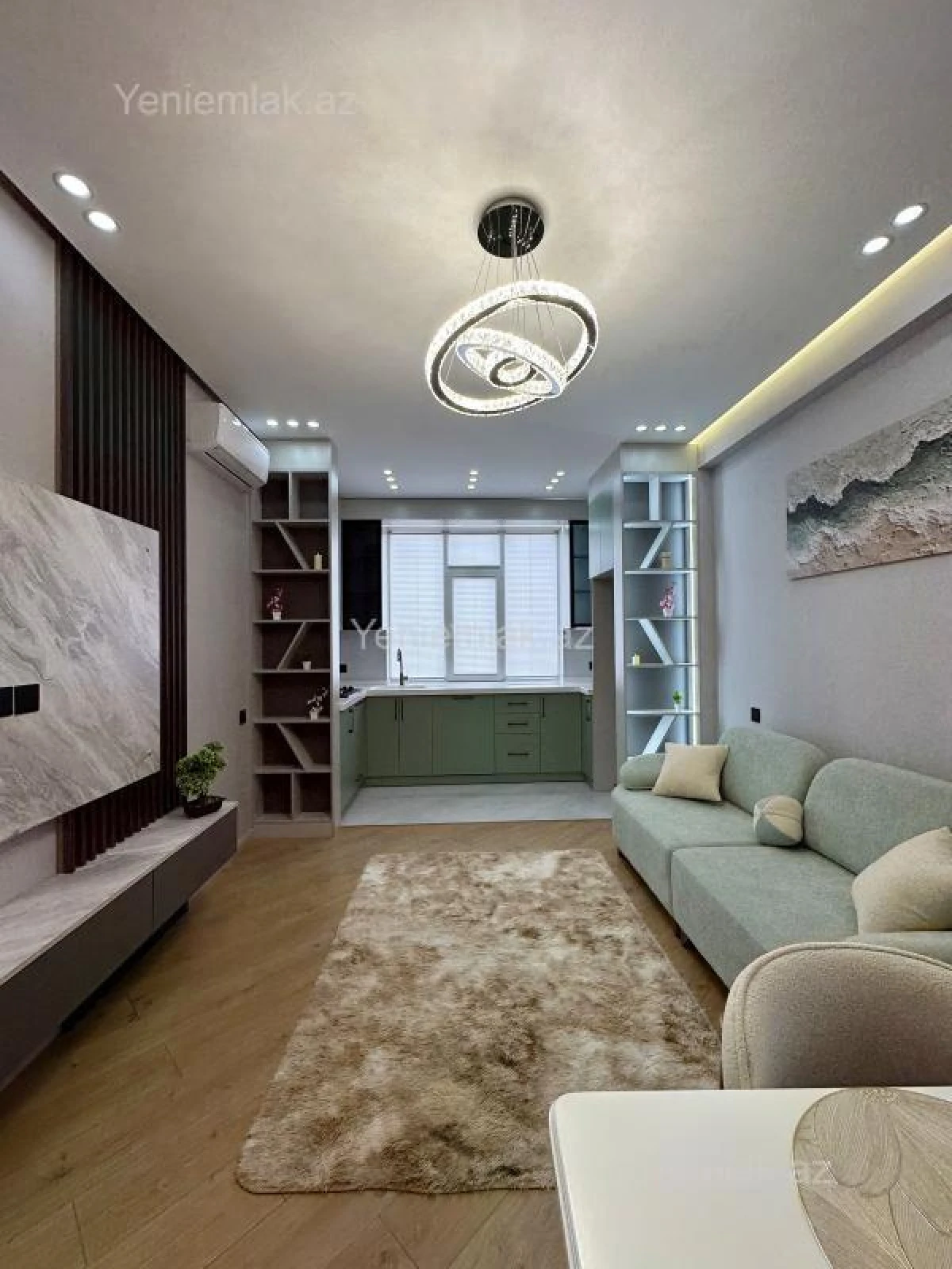 Satılır 2 otaqlı yeni tikili 55 m²