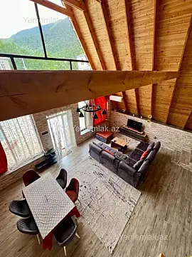 Satılır 5 otaqlı həyət evi 130 m² — Qəbələ 5 otaq 130.00 m²