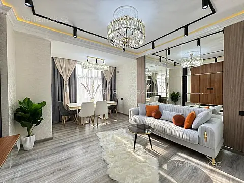Satılır 2 otaqlı yeni tikili 85 m² — Bakı, Nizami 2 otaq 85.00 m²