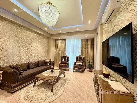 Satılır 3 otaqlı yeni tikili 140 m² — Bakı, Nərimanov 3 otaq 140.00 m²