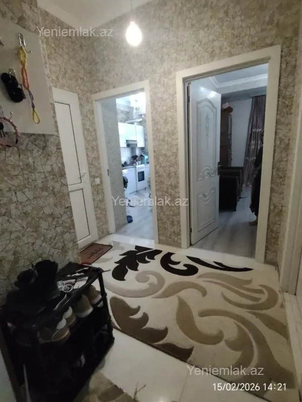 Satılır 2 otaqlı yeni tikili 52 m²