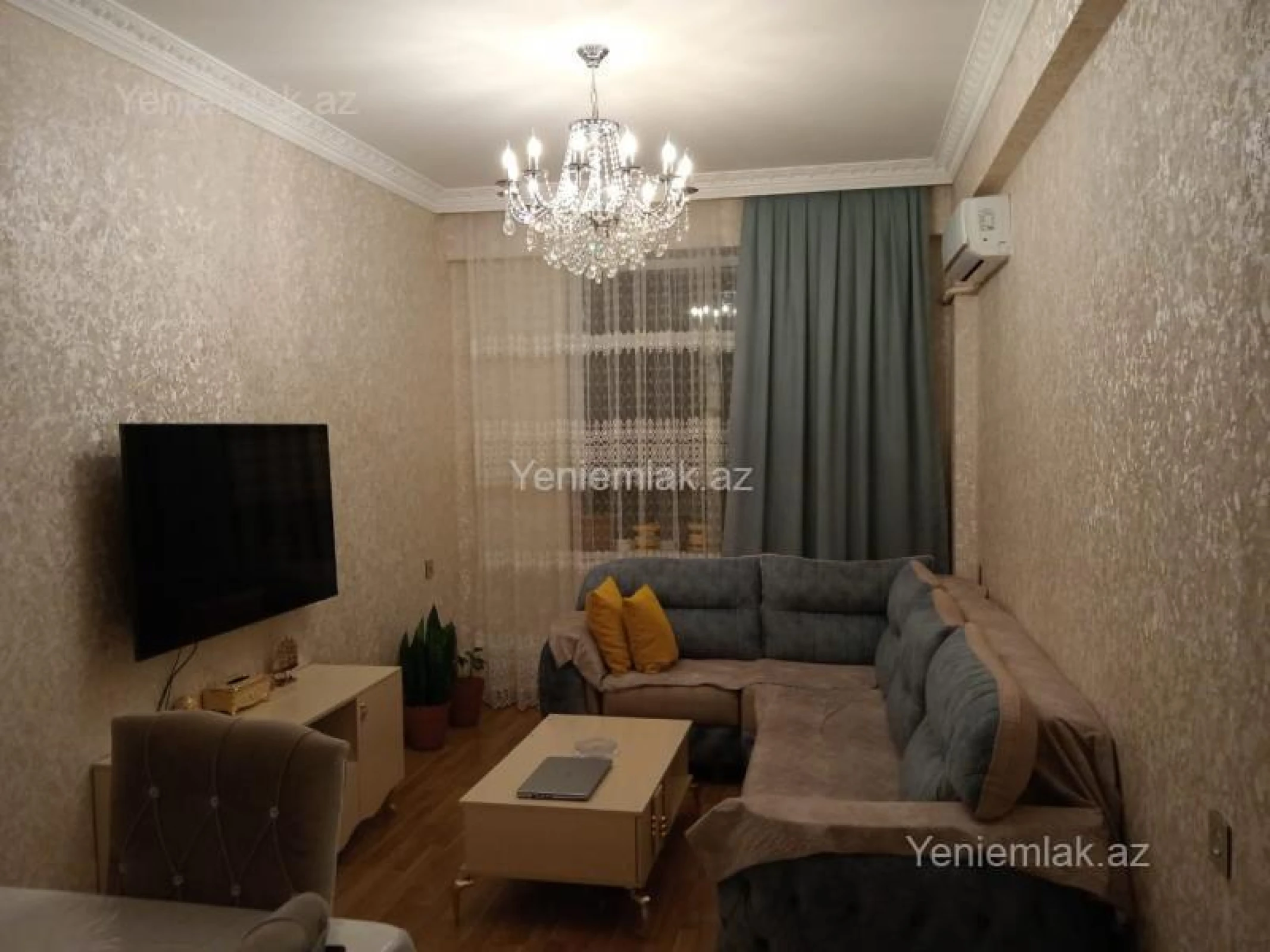 Satılır 2 otaqlı yeni tikili 80 m²