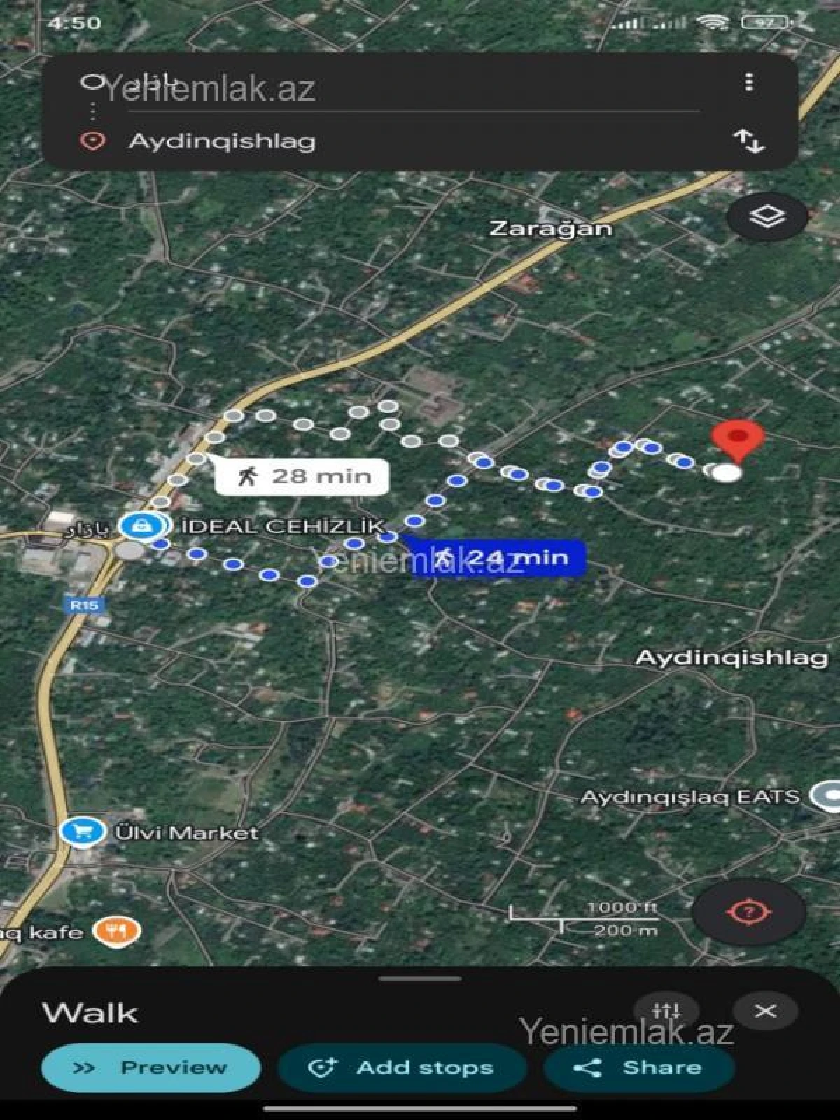 Satılır torpaq sahəsi