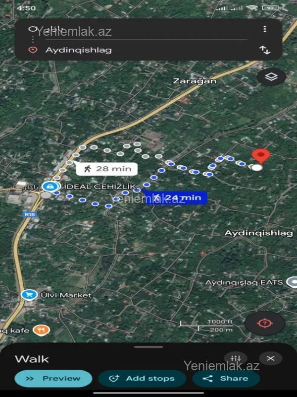 Satılır torpaq sahəsi