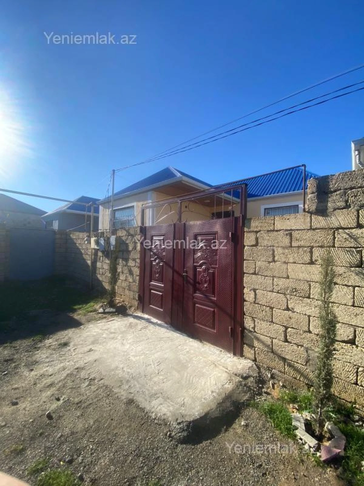 Satılır 2 otaqlı həyət evi 38 m²