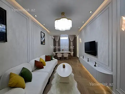 Satılır 3 otaqlı yeni tikili 100 m²