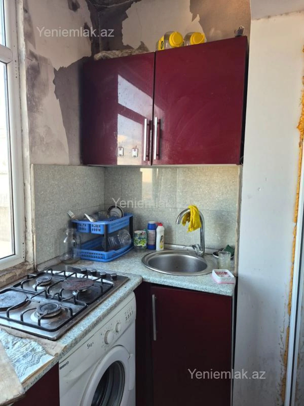 Satılır 2 otaqlı köhnə tikili 45 m²