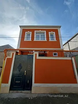 Satılır 3 otaqlı həyət evi 100 m² — Xırdalan 3 otaq 100.00 m²