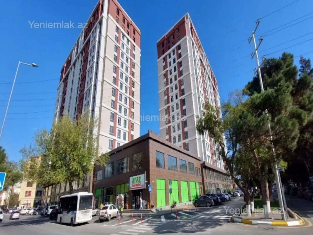 Satılır 2 otaqlı yeni tikili 46 m²