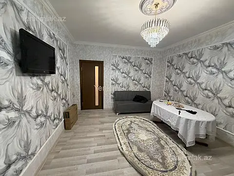 Satılır 2 otaqlı yeni tikili 50 m² — Xırdalan 2 otaq 50.00 m²