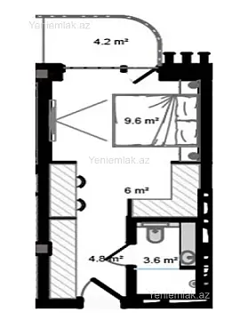 Satılır 1 otaqlı yeni tikili 35.3 m² — Bakı, Sea Breeze 1 otaq 35.30 m²