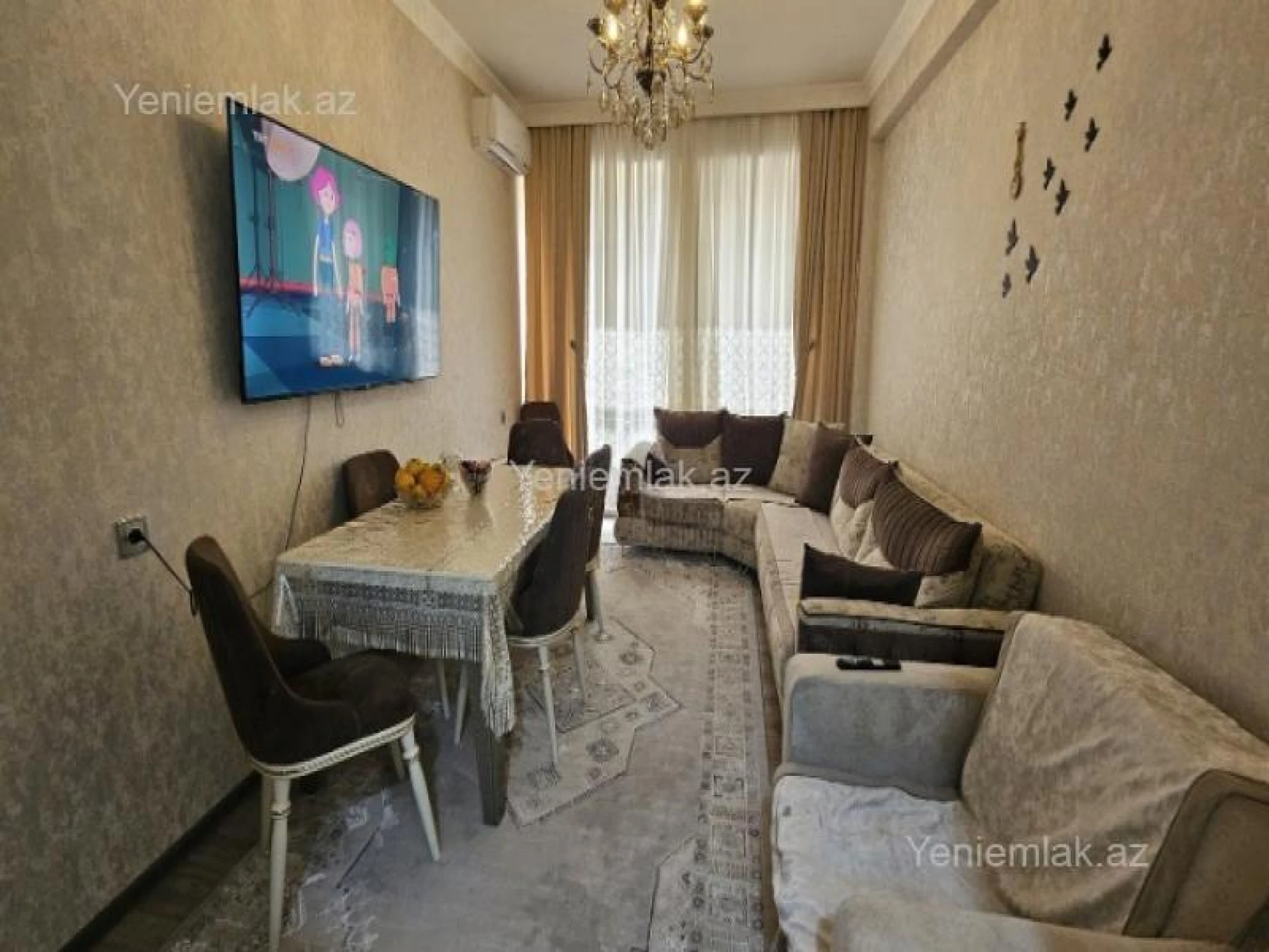 Satılır 2 otaqlı yeni tikili 50 m²