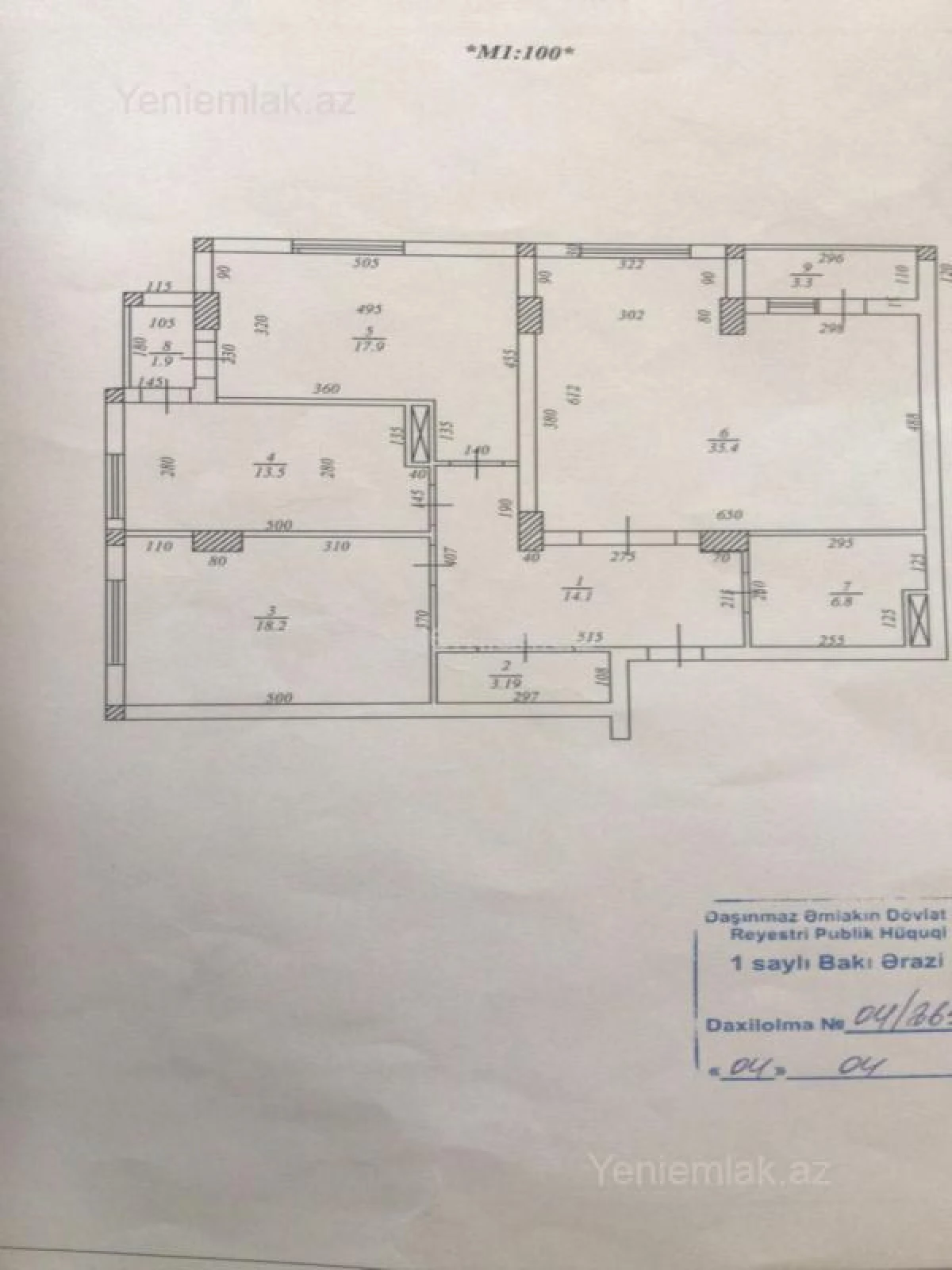 Satılır 3 otaqlı yeni tikili 120 m²