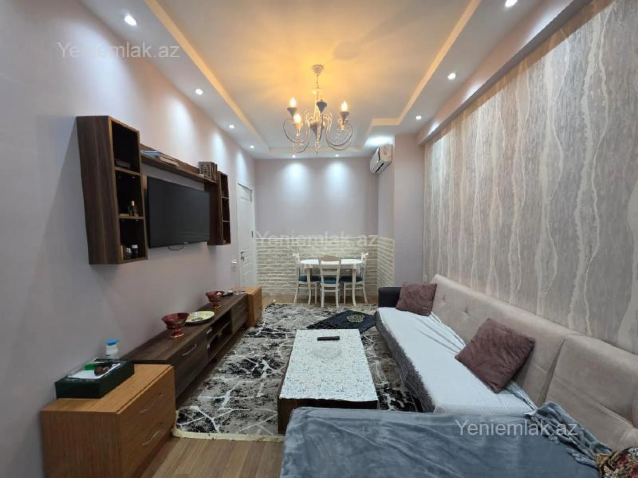 Satılır 2 otaqlı yeni tikili 59 m²