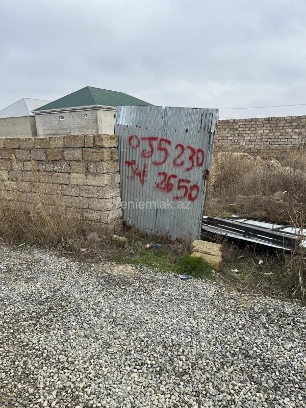 Satılır torpaq sahəsi