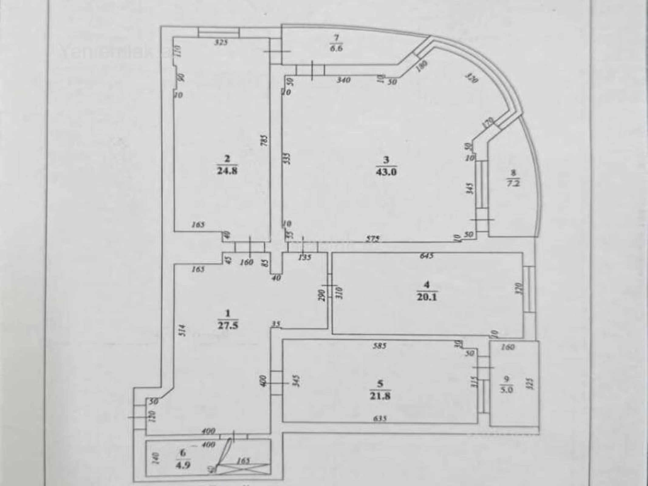 Satılır 2 otaqlı yeni tikili 120 m²