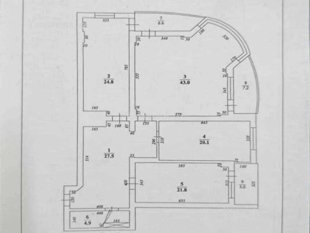 Satılır 2 otaqlı yeni tikili 120 m²