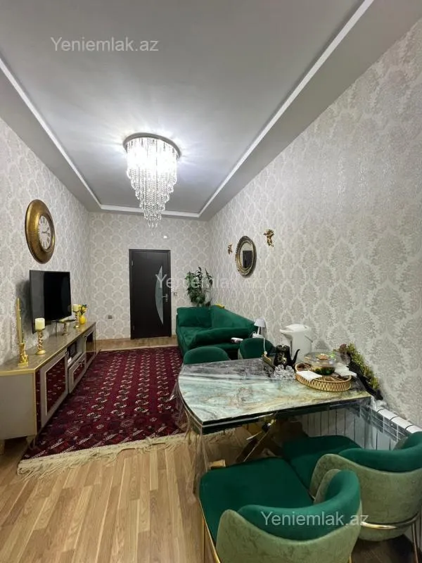 Satılır 2 otaqlı yeni tikili 60 m²