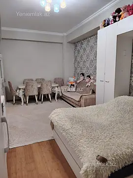 Satılır 1 otaqlı yeni tikili 45 m² — Xırdalan 1 otaq 45.00 m²