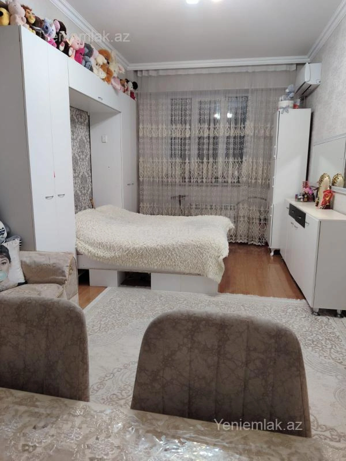 Satılır 1 otaqlı yeni tikili 45 m²