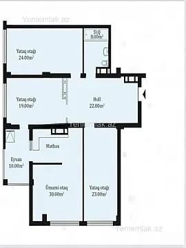 Satılır 4 otaqlı yeni tikili 147 m²