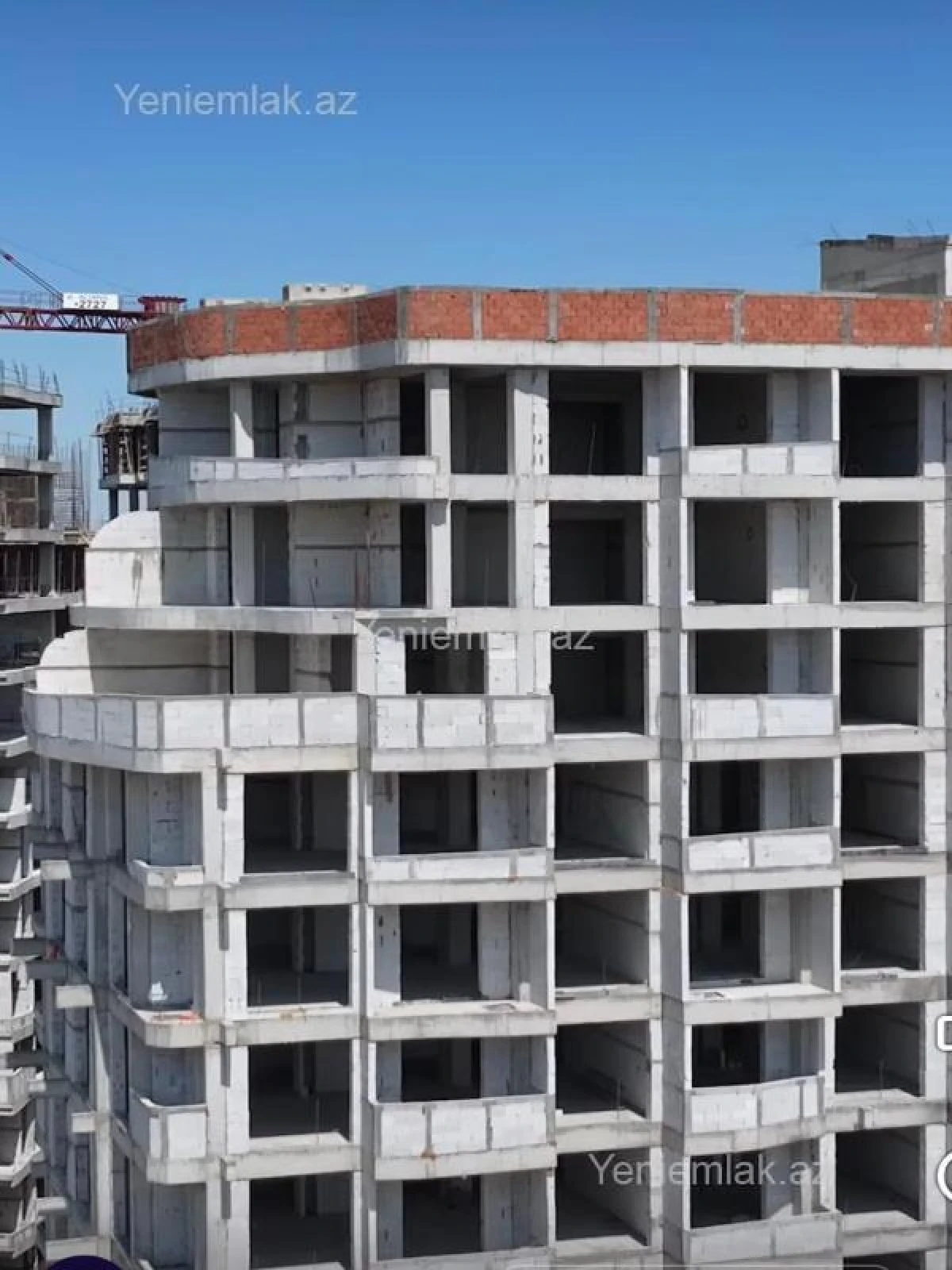 Satılır 1 otaqlı yeni tikili 55 m²