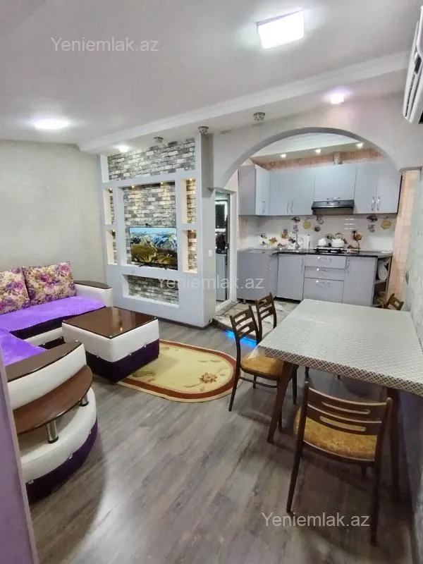 Satılır 2 otaqlı yeni tikili 55 m²