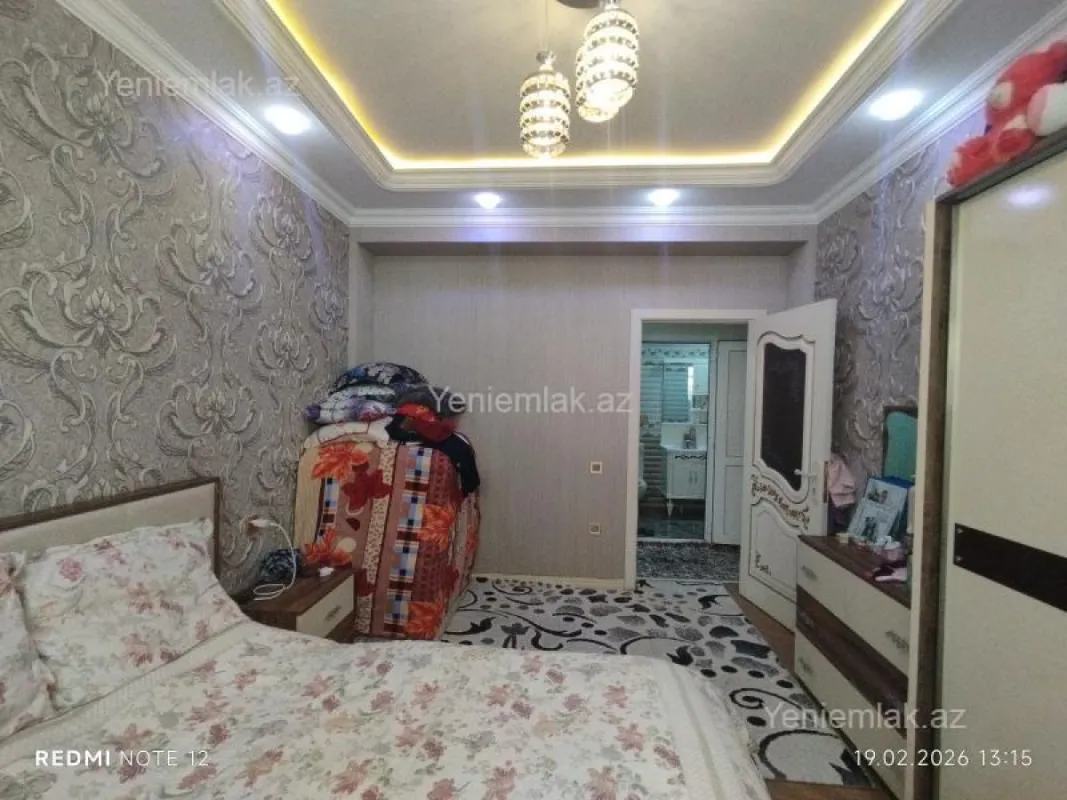 Satılır 2 otaqlı yeni tikili 60 m²